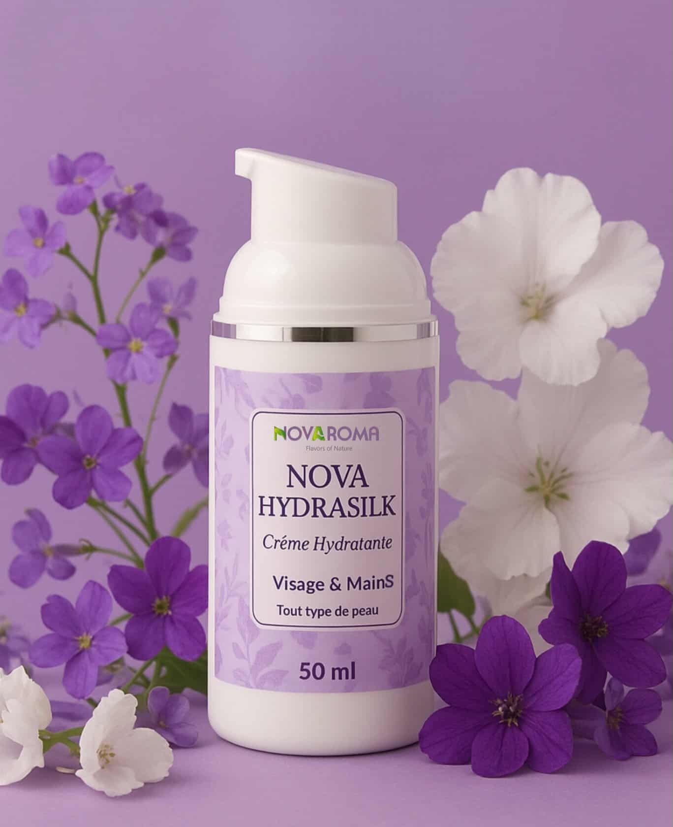 Hydrasilk – Crème Hydratante Visage & Mains