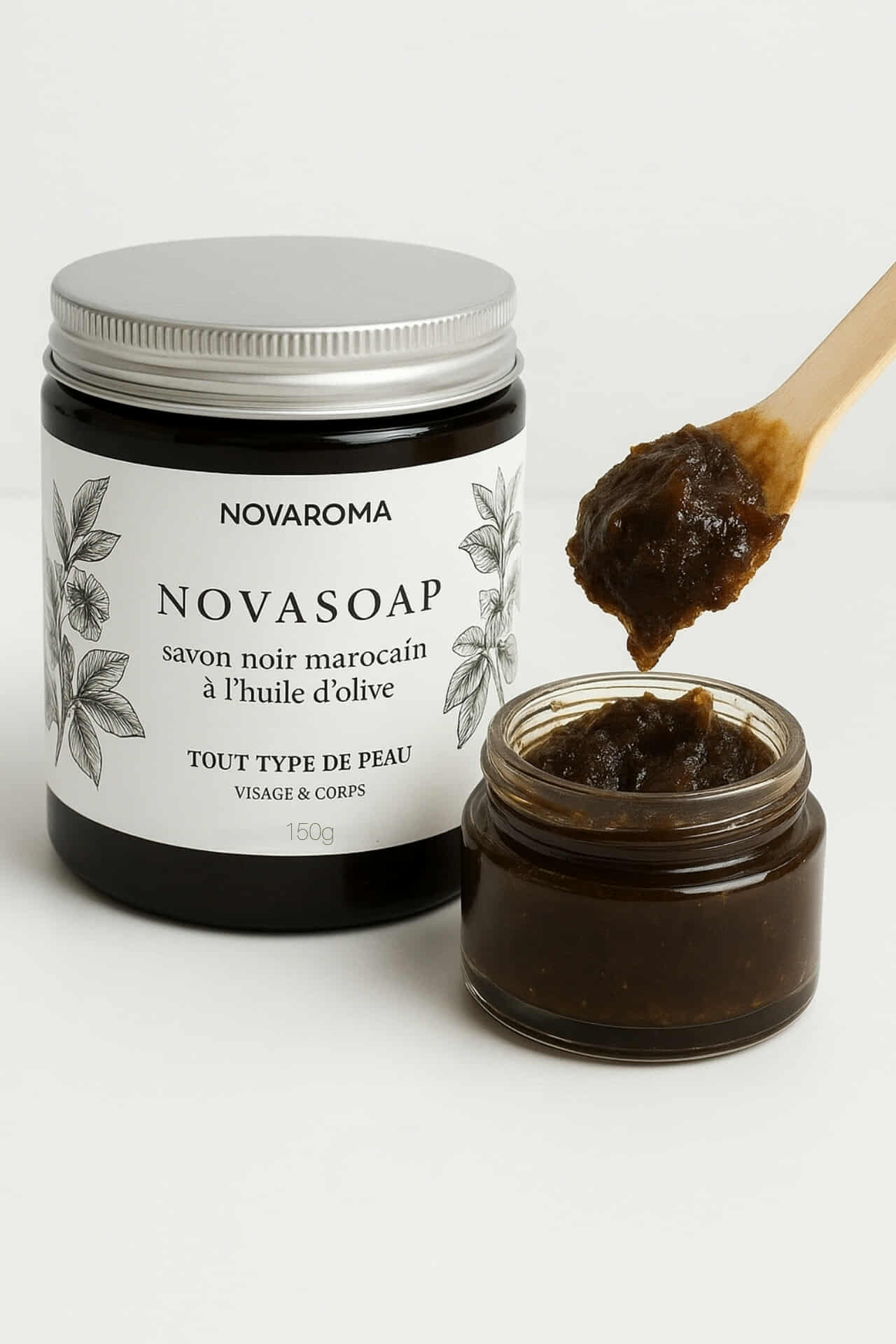 Novasoap – Savon noir à l’huile d’olive